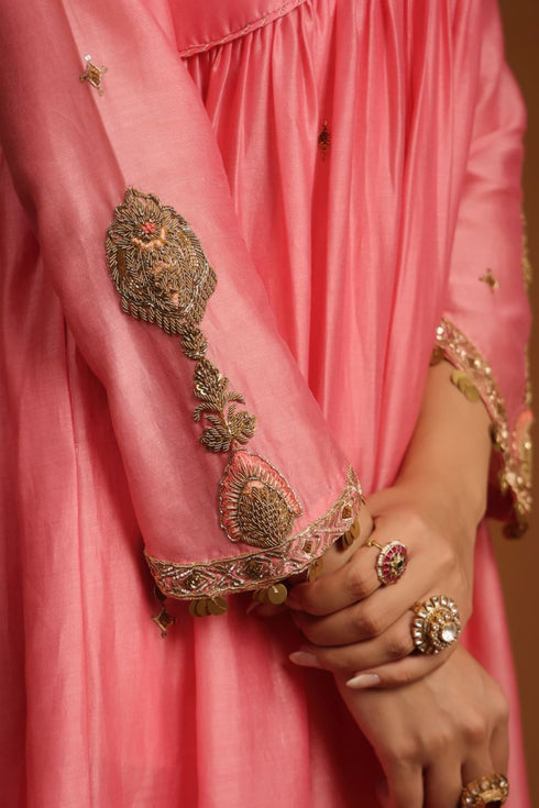 Pakeezah chunaat joda Gulabi set