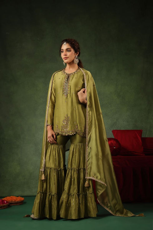 Pakeezah gharara joda hara set