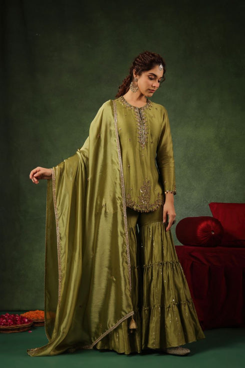 Pakeezah gharara joda hara set