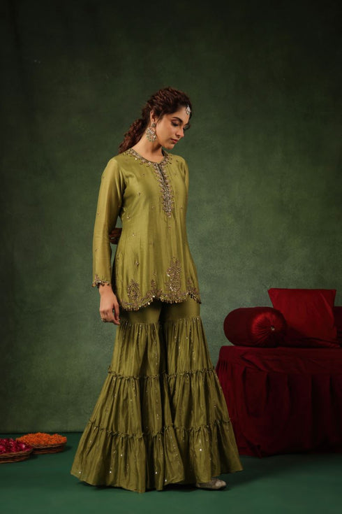 Pakeezah gharara joda hara set