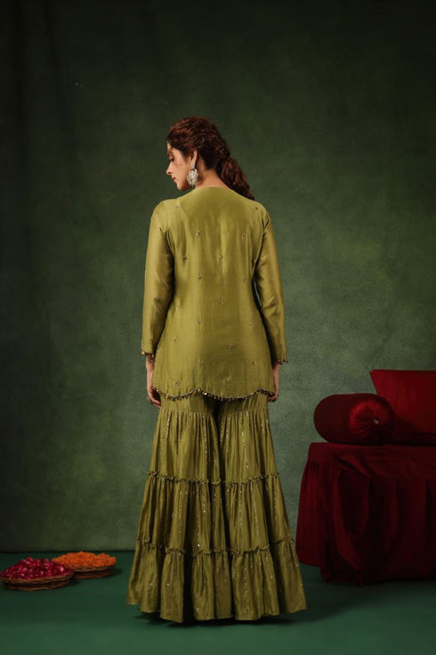 Pakeezah gharara joda hara set