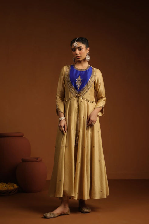 Pakeezah kalidar ivory joda set