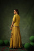 Pakeezah zardozi ambi kurta lehenga sunehra set