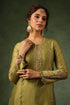 Pakeezah zardozi patti buta joda hara set