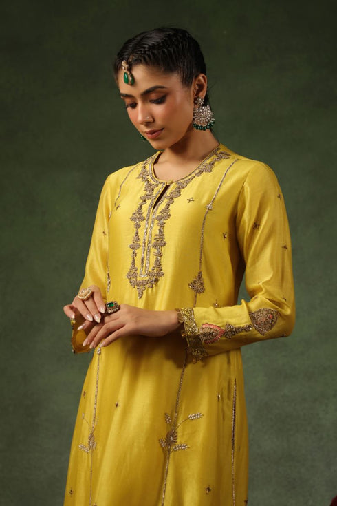 Pakeezah zardozi patti butta joda sunehra set