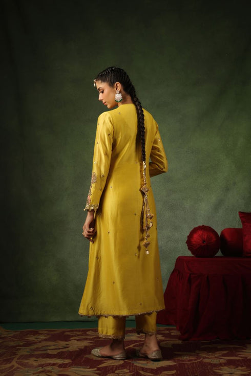 Pakeezah zardozi patti butta joda sunehra set