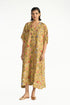 Pallavi gold kaftan dress