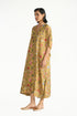 Pallavi gold kaftan dress