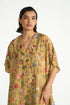 Pallavi gold kaftan dress