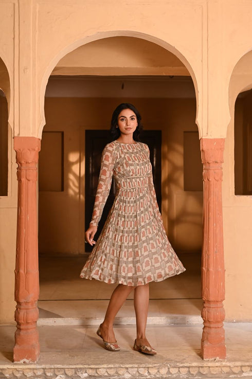 Panna Meena multicolor dress