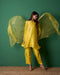 Paradise yellow kurta set