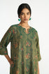 Parijat green kurta set