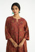 Parijat wine kurta set