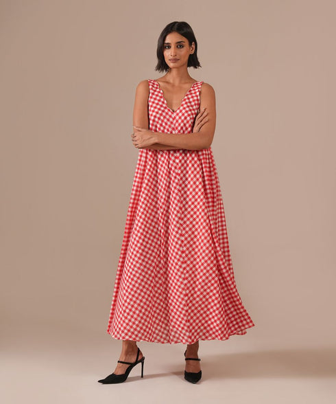 Peach blossom dress