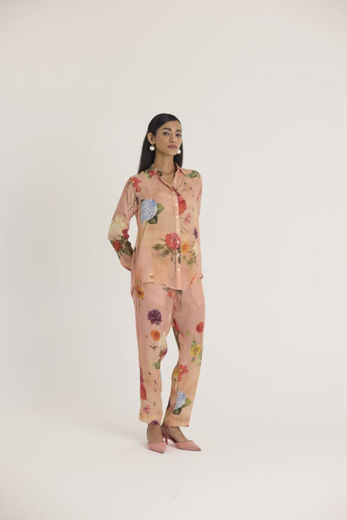 Peach buttercup co-ord set