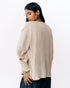 Peach drape shirt