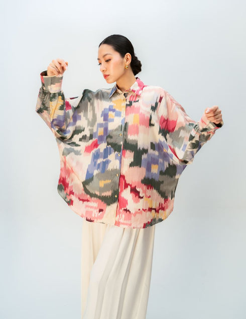 Peach haze shirt