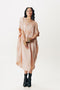 Peach kaftan dress