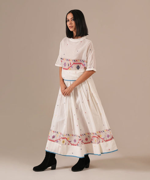 Pearl dew top and skirt