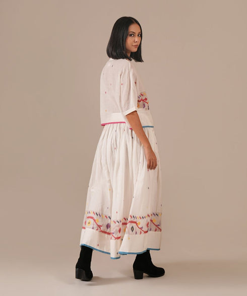 Pearl dew top and skirt