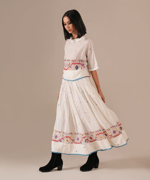Pearl dew top and skirt