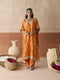 Pearl marigold kaftan set