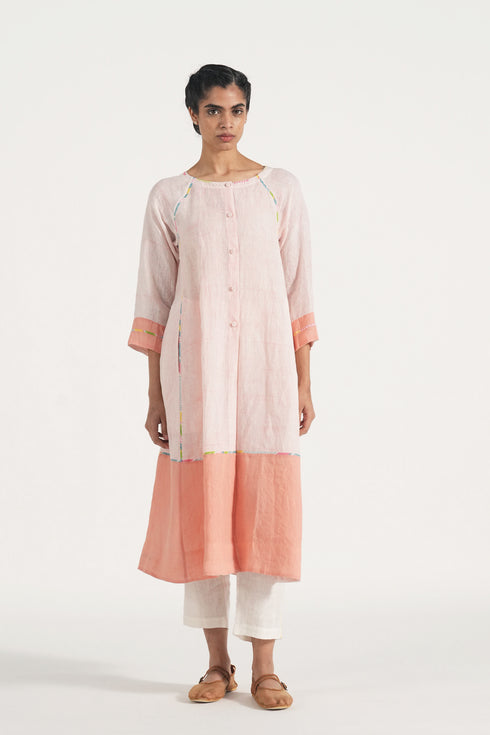 Pema flamingo pink dress