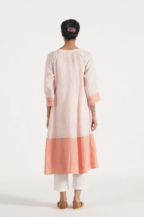 Pema flamingo pink dress