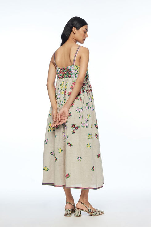 Pendulina beige dress