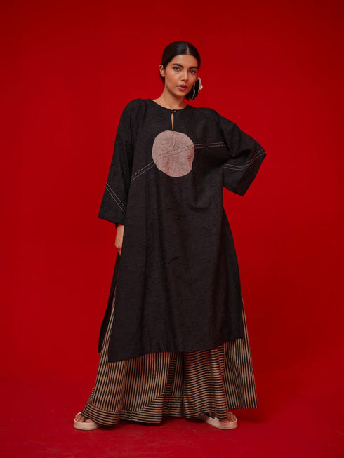 Pepper black and grey tunic