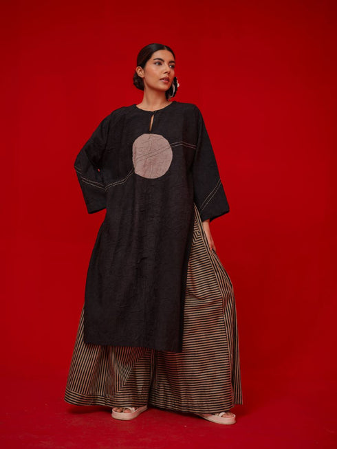 Pepper black and grey tunic