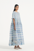 Percy icy blue maxi dress