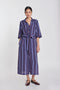 Pimpernel stripe belted dress