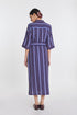 Pimpernel stripe belted dress