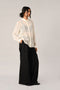 Pinetorum ivory pleated shirt