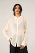 Pinetorum ivory pleated shirt