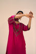 Pink anya kurta with pants