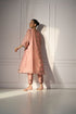 Pink kashni kaftan set
