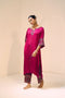 Pink taara kurta with pants