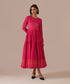 Pink veil dress