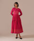 Pink veil dress