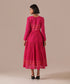 Pink veil dress