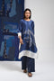 Pitch blue tunic