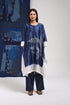 Pitch blue tunic