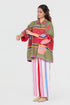 Play Pen multi color checks floral printed shirt