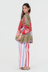 Play Pen multi color checks floral printed shirt