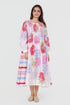Playpen white floral printed dress