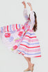 Playpen white floral printed dress
