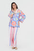 Playpen multi color printed, applique and embroidered coat