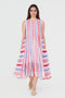Playpen white printed sleeveless dress